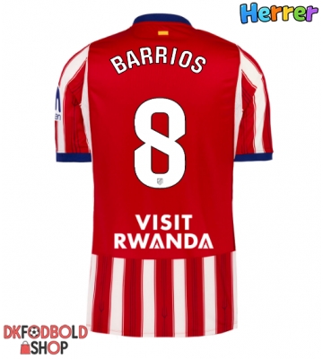 Atletico Madrid Pablo Barrios #8 Hjemmebanetrøje 2026-27 Kort ærmer Atletico Madrid Pablo Barrios #8 Hjemmebanetrøje 2026-27 Kort ærmer